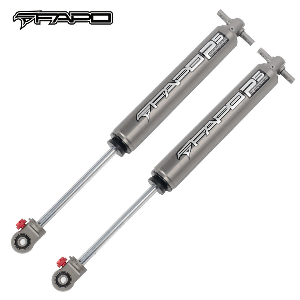 Rear 9-Way Monotube Shocks for Jeep Wrangler JK 2007-2018 (4-6 in Lift)  PA491950