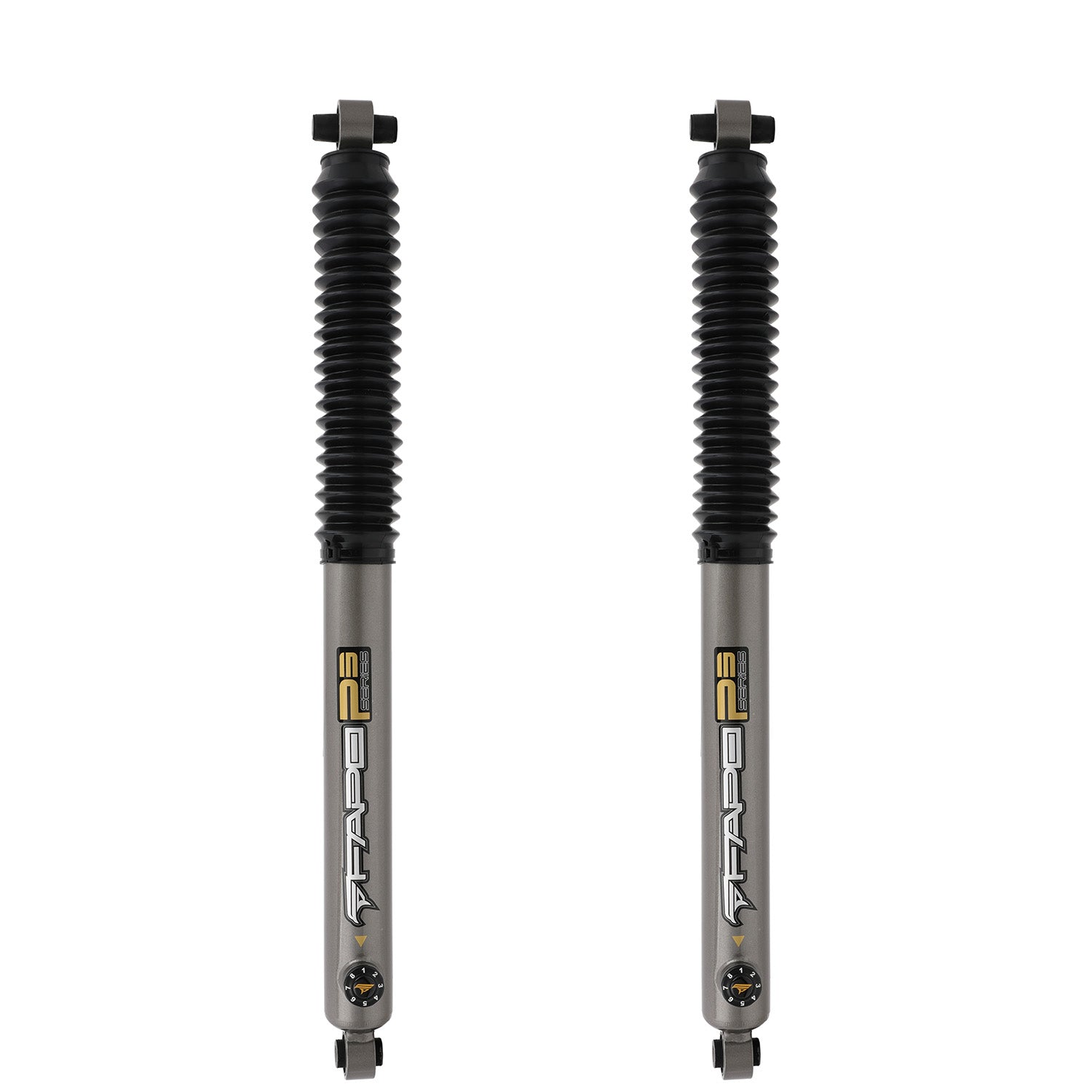 8-Stage Rear 3.5-4 in Lift Shocks for 2018-2021 Jeep Wrangler JL  PA791830
