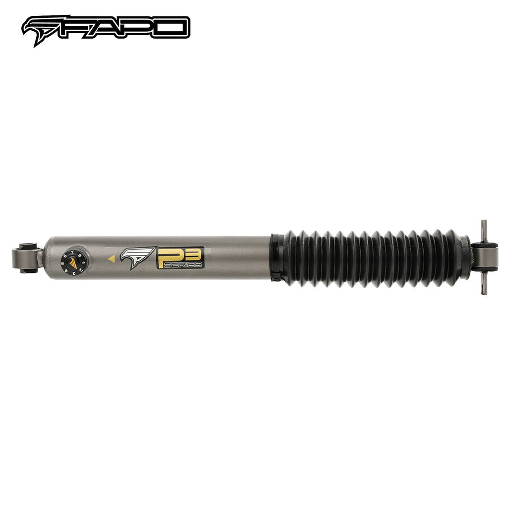 8-Stage Rear 2-3 in Lift Shocks for 1984-2001 Jeep Cherokee XJ PA891630