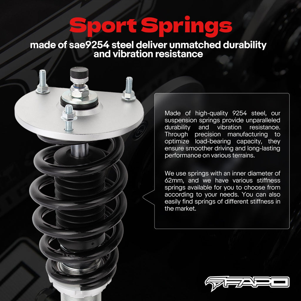 32-Level Damping Coilover for 2005-2014 Lexus GS300/350/430/460 / IS250/350/IS F XE20/S190 Platform PF015530
