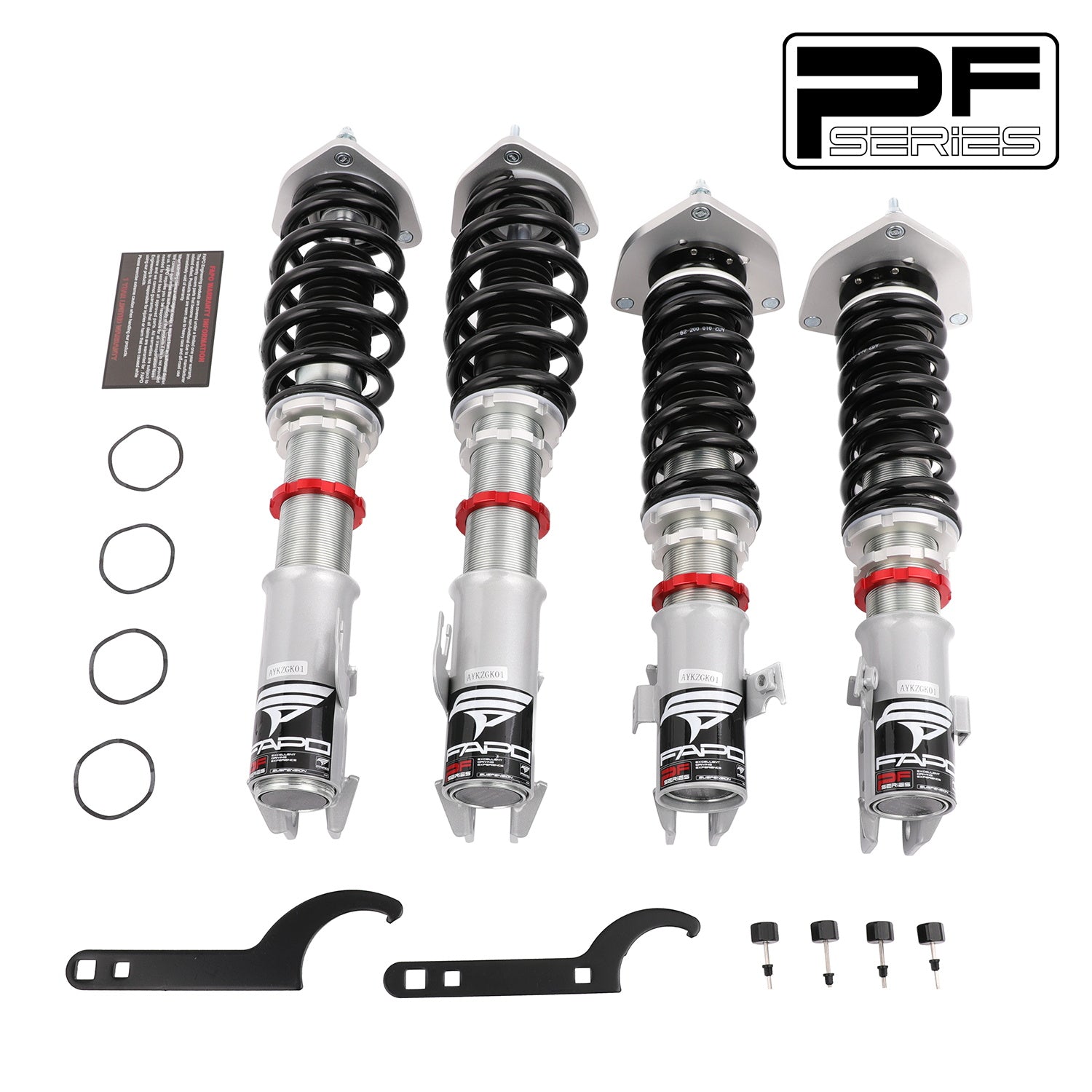 32-Way Adjustable Damping Coilover for Volkswagen Jetta MK7/A7/MQB 2019+ & Golf GTI MK7/A7/MQB 2012-2020 PF004830