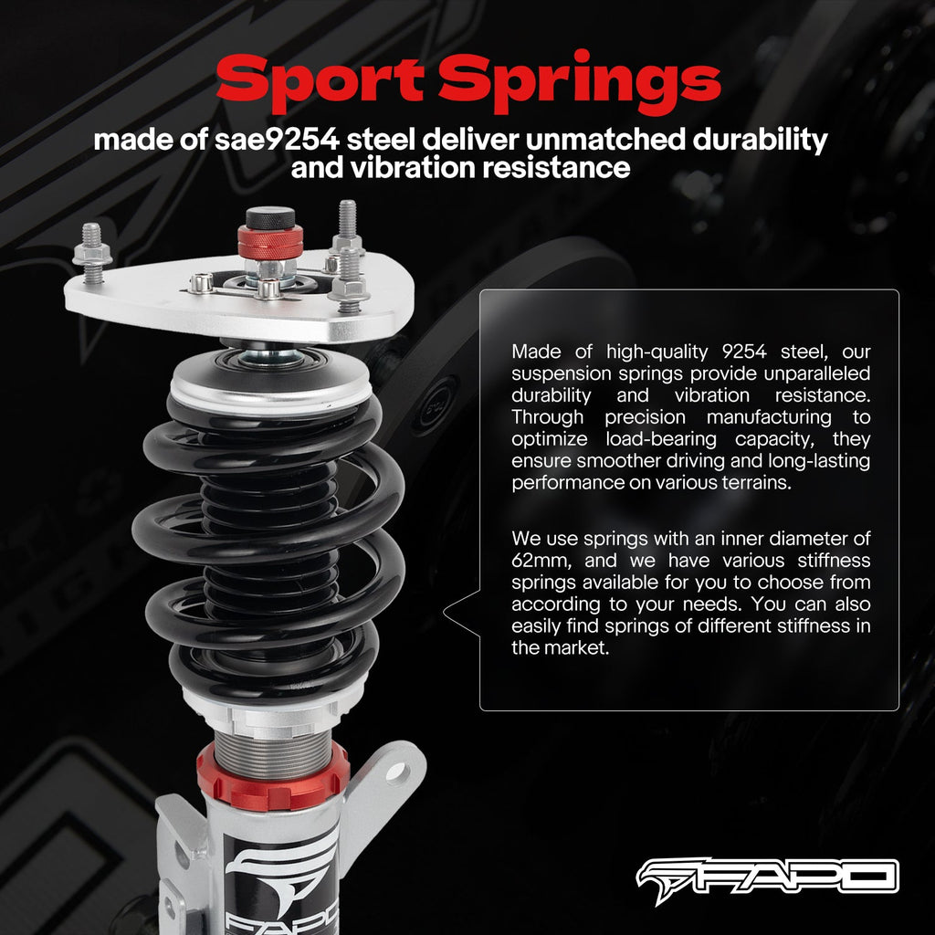 32-Level Damping Coilover for Toyota 86/GT86/FT86 1st Gen ZN6/ZC6 2012-2020 PF000430