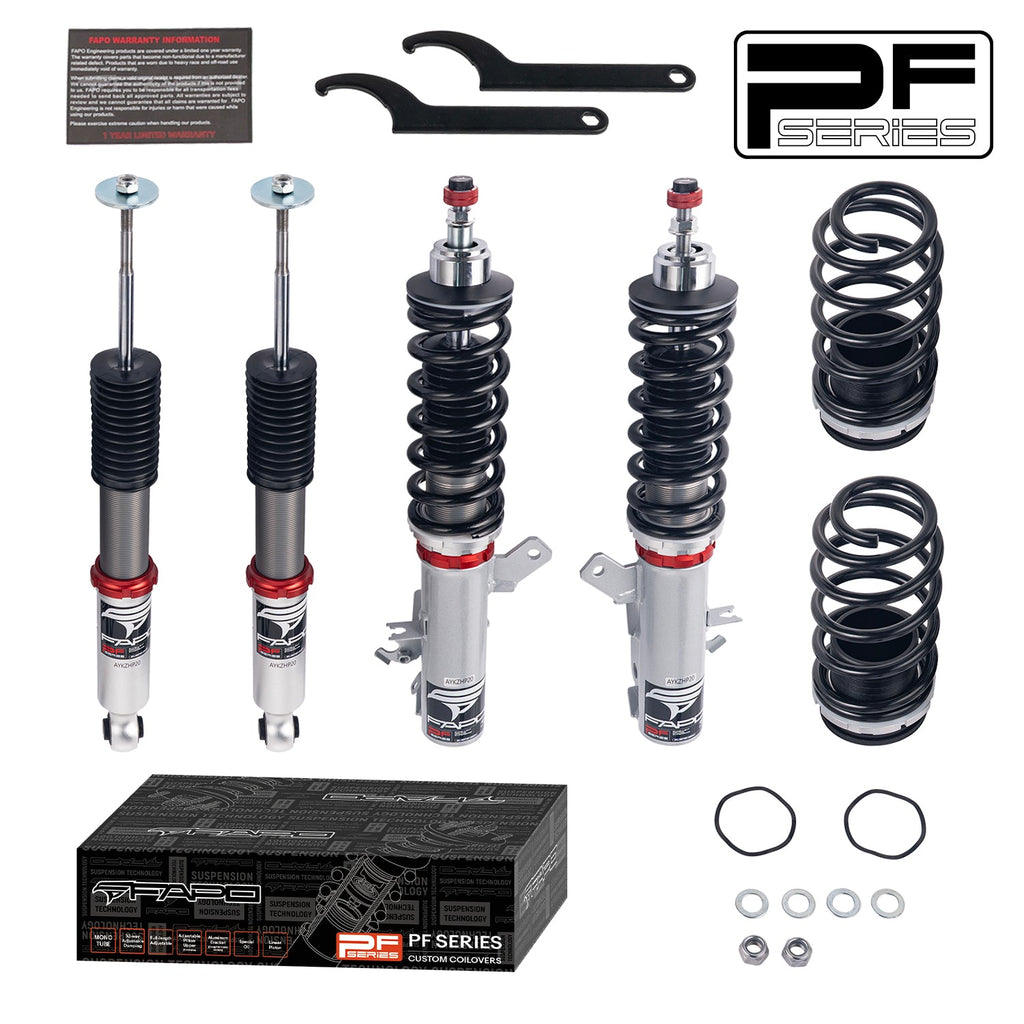 32-Level Damping Coilover For Honda Fit/Jazz 3rd Gen GK3/GK5 2013–2020 PF002930