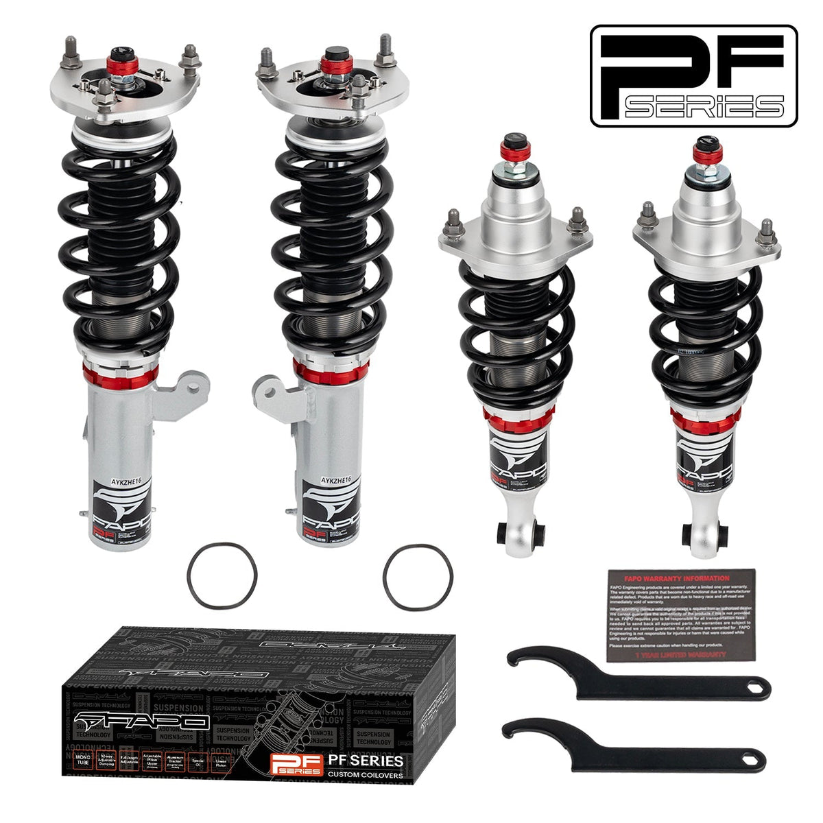 PF Custom 32-Level Damping Coilover For Mitsubishi Outlander Sport 2010+ / ASX 2010+ / Lancer EX 2007-2017 PF003630-CUSTOM