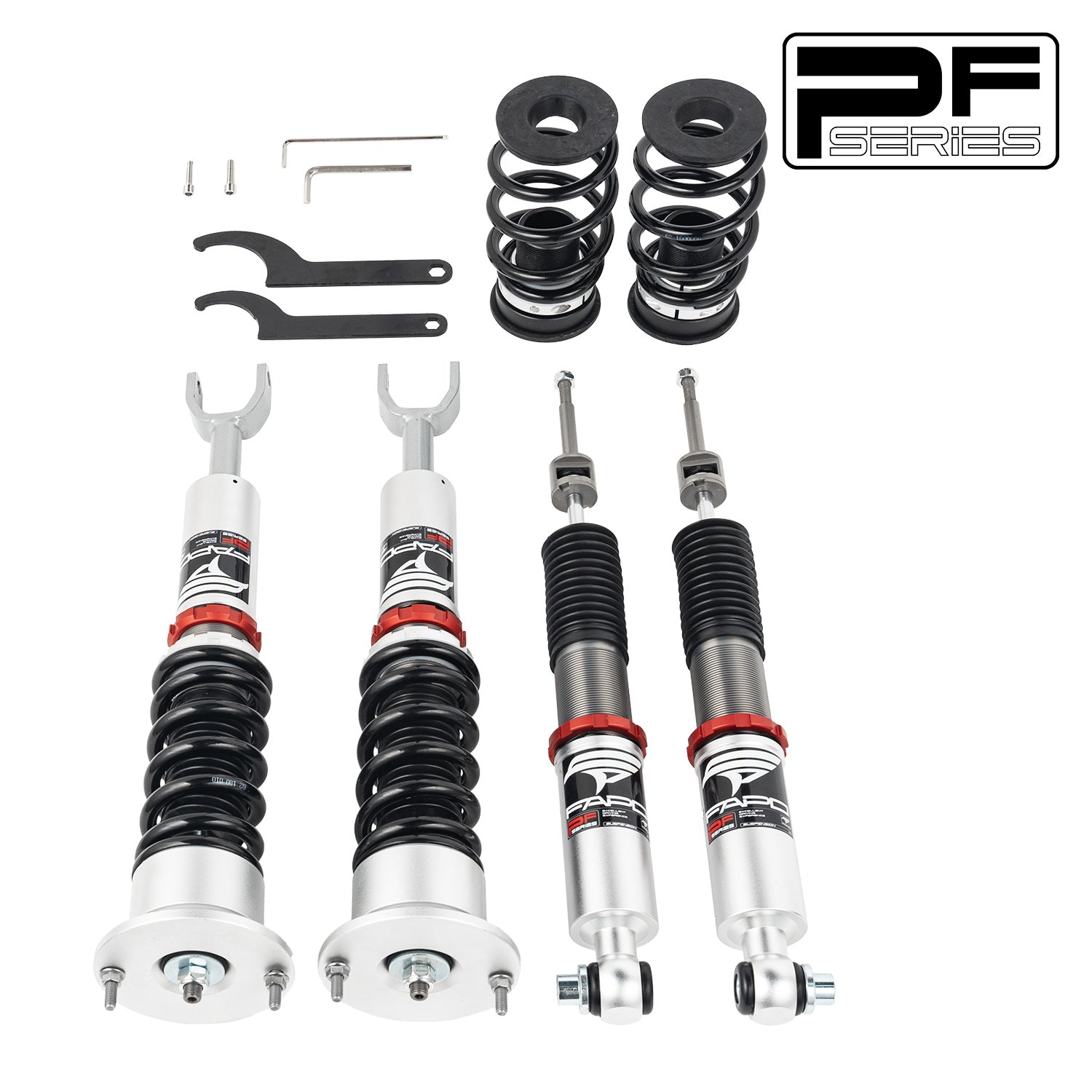 32-Level Damping Coilover for Volkswagen Passat FWD B5G/B5.5 1996-2005 & Skoda Superb 1st Gen B5 2001-2008 PF004730