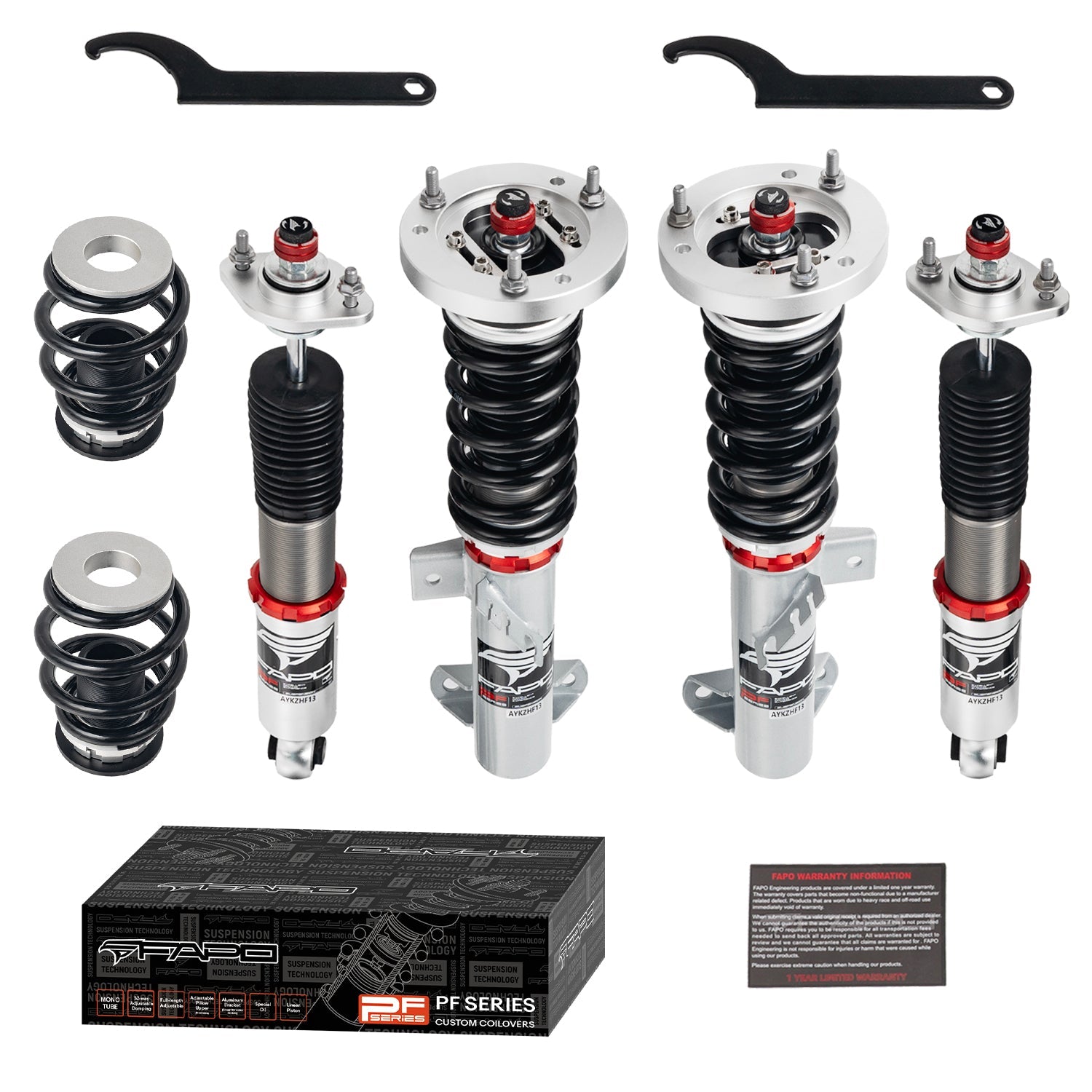 32-Level Damping Coilover for 1990-2002 BMW 3 Series E36 / M3 / Z3 E36 96-02 PF006030