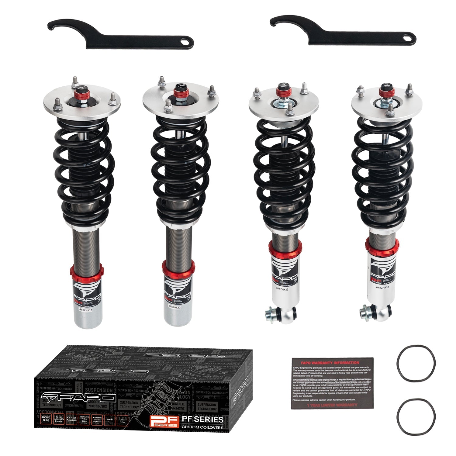 32-Level Damping Coilover for BMW 5 Series E60/E61 2003-2010 / M5 E60 2003-2010 PF006630