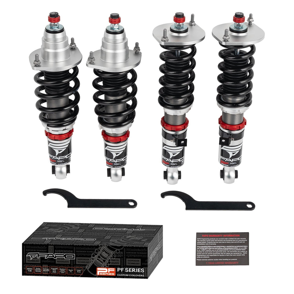 PF Custom 32-Level Damping Coilover for 1989-2005 Mazda MX-5 Miata 1st / 2nd Gen NA8C/NB8C PF007330-CUSTOM