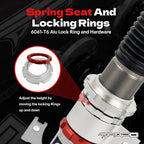 32-Level Damping Coilover for Pontiac G8 2008-2009 sedan & Holden Caprice 3rd Gen VM 2006-2013 PF008030