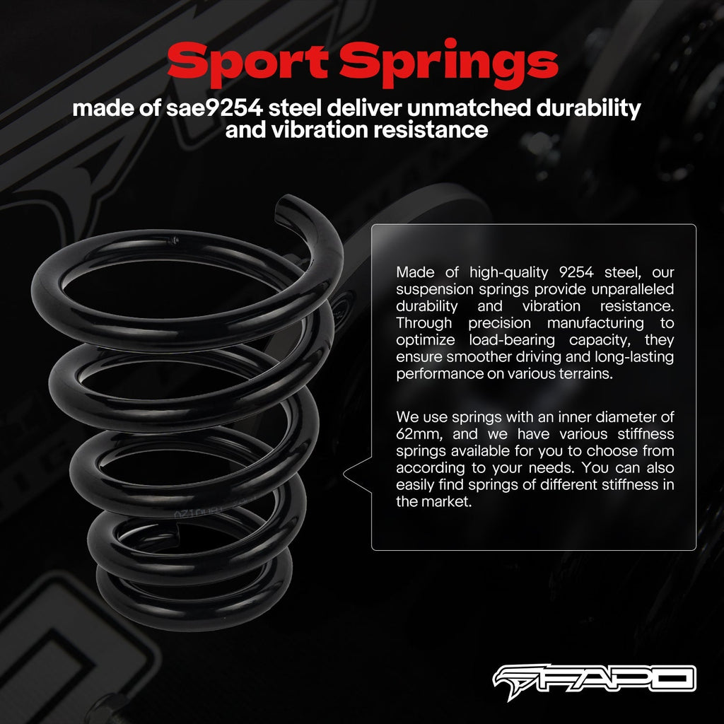 PF Custom 32-Level Damping Coilover for Pontiac G8 2008-2009 sedan & Holden Caprice 3rd Gen VM 2006-2013 PF008030-CUSTOM