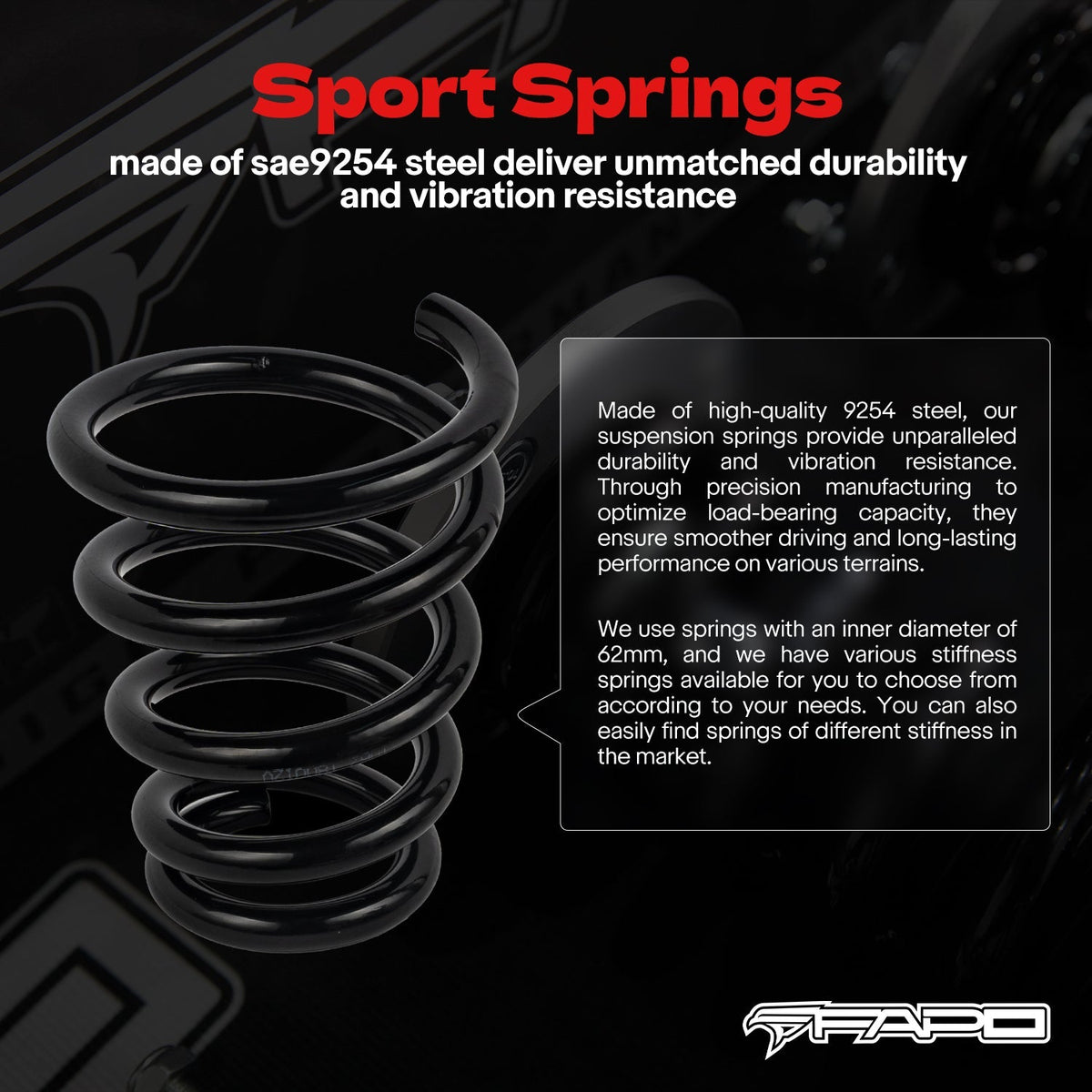 PF Custom 32-Level Damping Coilover for Pontiac G8 2008-2009 sedan & Holden Caprice 3rd Gen VM 2006-2013 PF008030-CUSTOM