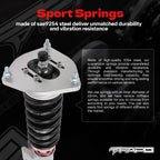 PF Custom 32-Level Damping Coilover for 2007-2019 Mazda 2 DE5 / Ford Fiesta B299 PF007530-CUSTOM