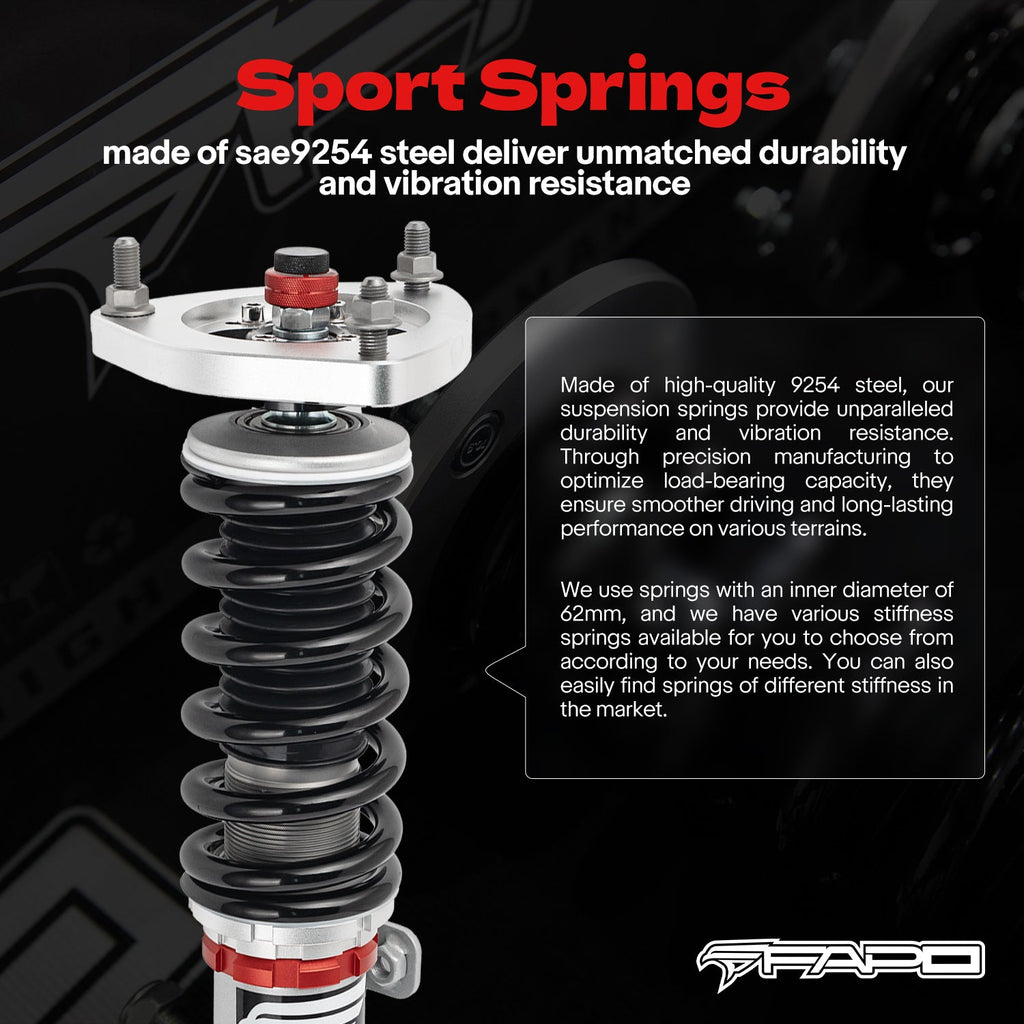 32-Level Damping Coilover for Acura TLX 1st Gen UB1/UB2/UB3/UB4 2015-2020 PF012630