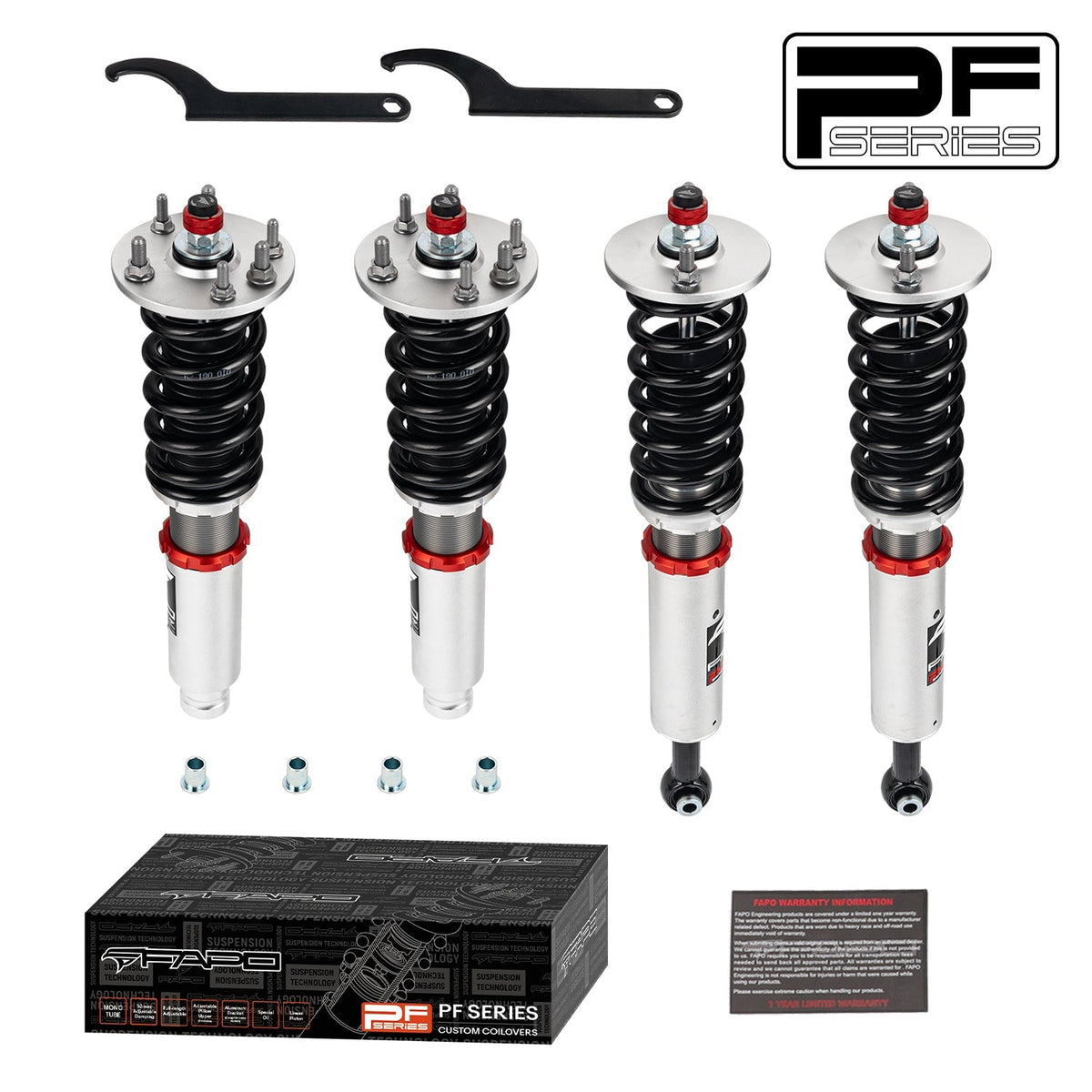 PF Custom 32-Level Damping Coilover for Acura TL 3rd Gen UA6/UA7 2004-2008 PF012930-CUSTOM