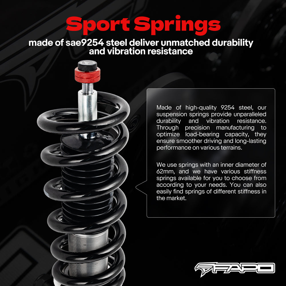 32-Level Damping Coilover For Mini Countryman R60/ZC16 2010-2016 / Paceman R61 2013-2016 PF016830
