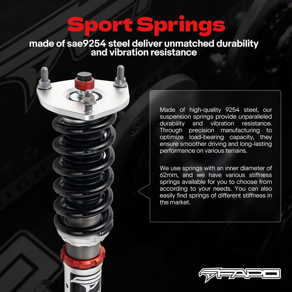 32-Level Damping Coilover For Infiniti G35X AWD V36 / G37X AWD / Q60 AWD V36/CV36 PF008630
