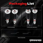 PF Custom 32-Way Adjustable Damping Coilover for Lexus IS200/IS300 1st Gen GXE10/JCE10/SXE10 1999-2005 PF015430-CUSTOM