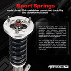 32-Level Damping Coilover for 1982-1994 BMW 3 Series E30 51mm PF006230