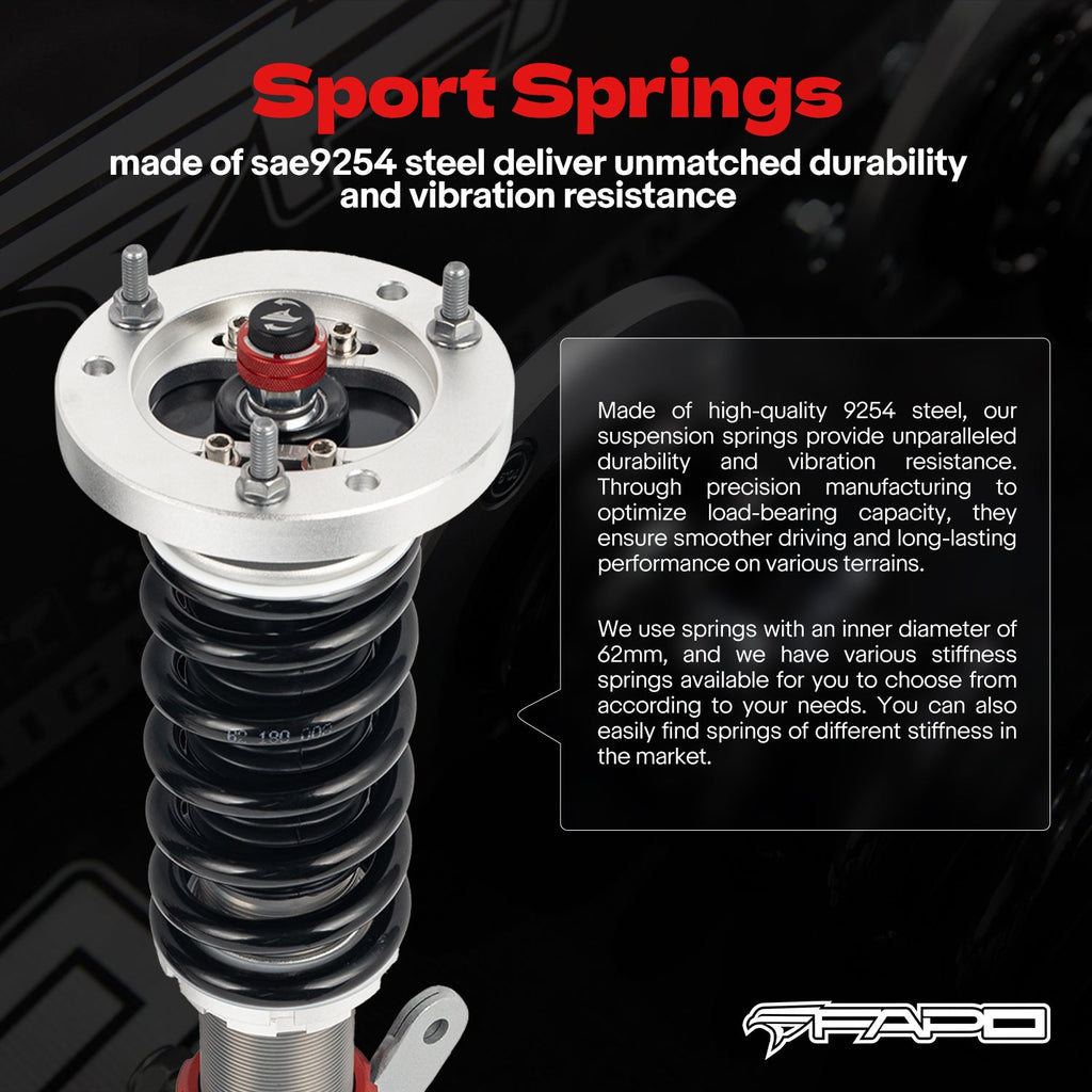 32-Level Damping Coilover for BMW 1 Series E82 2011 &BMW M3 E90/E92/E93 2007-2013 PF016430