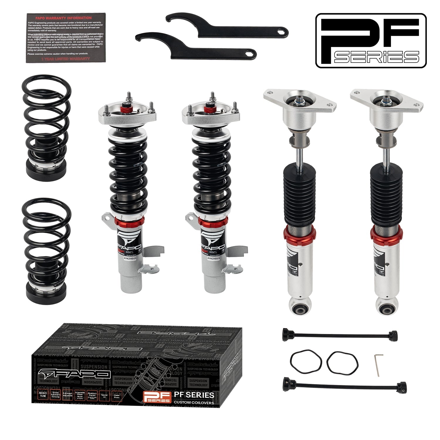 32-Level Damping Coilover for Ford Focus ST P3 2013-2018 PF019130