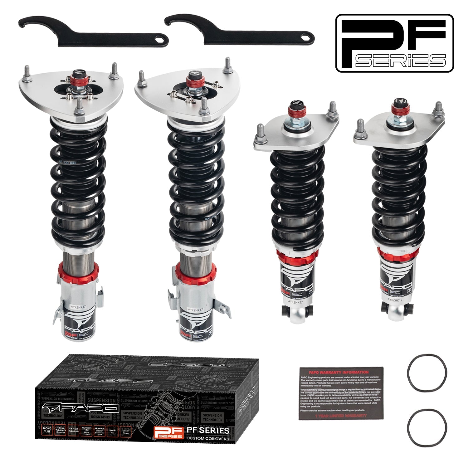 32-Level Damping Coilover For Subaru Forester 3rd Gen SH 2008–2013 PF020330