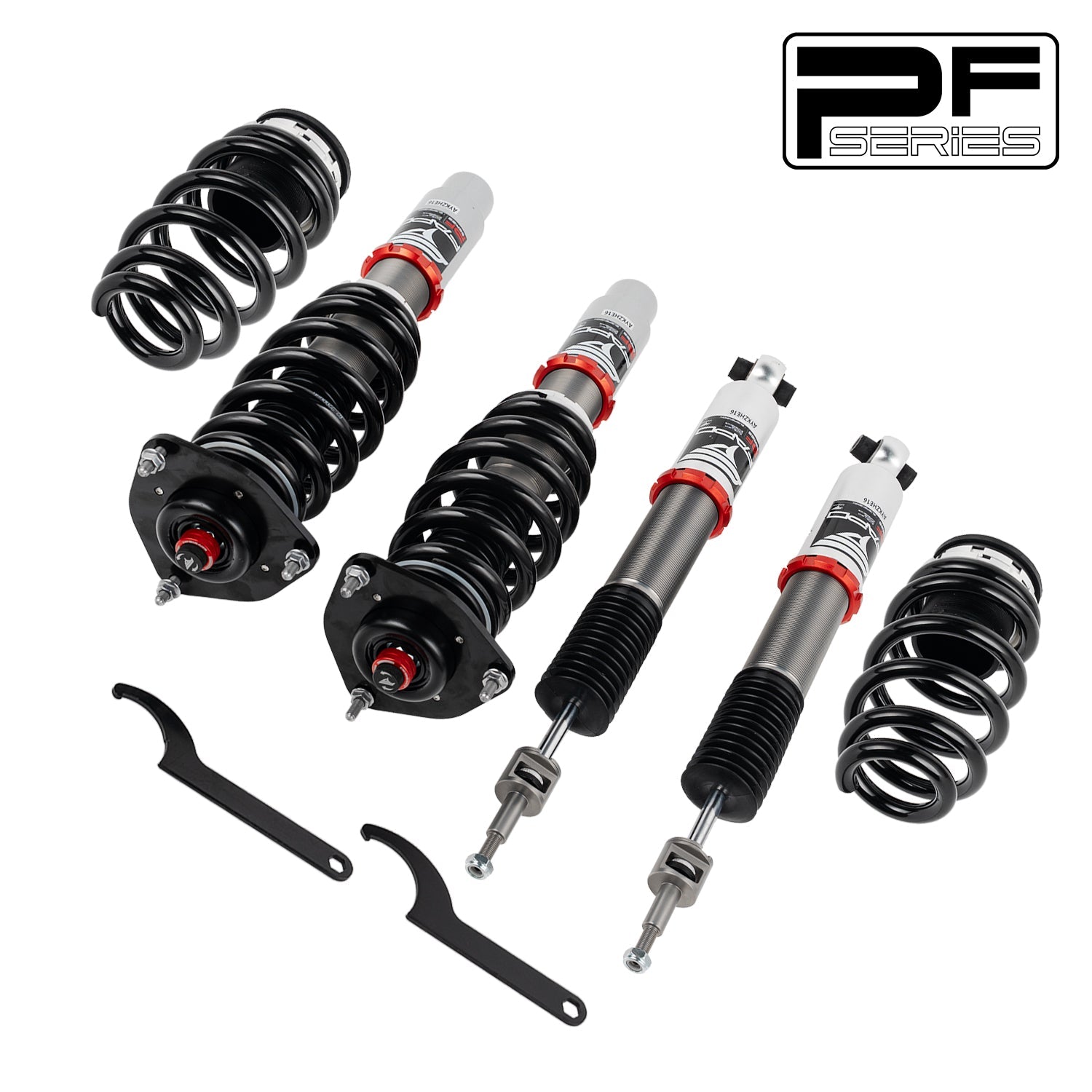 32-Level Damping Coilover For Audi A4 5th Gen AWD B9/8W / A5 Cabriolet 2WD F57 / A6 C8/4K / S4 B9/8W / RS5 B9/F5 2016-2024 PF024030