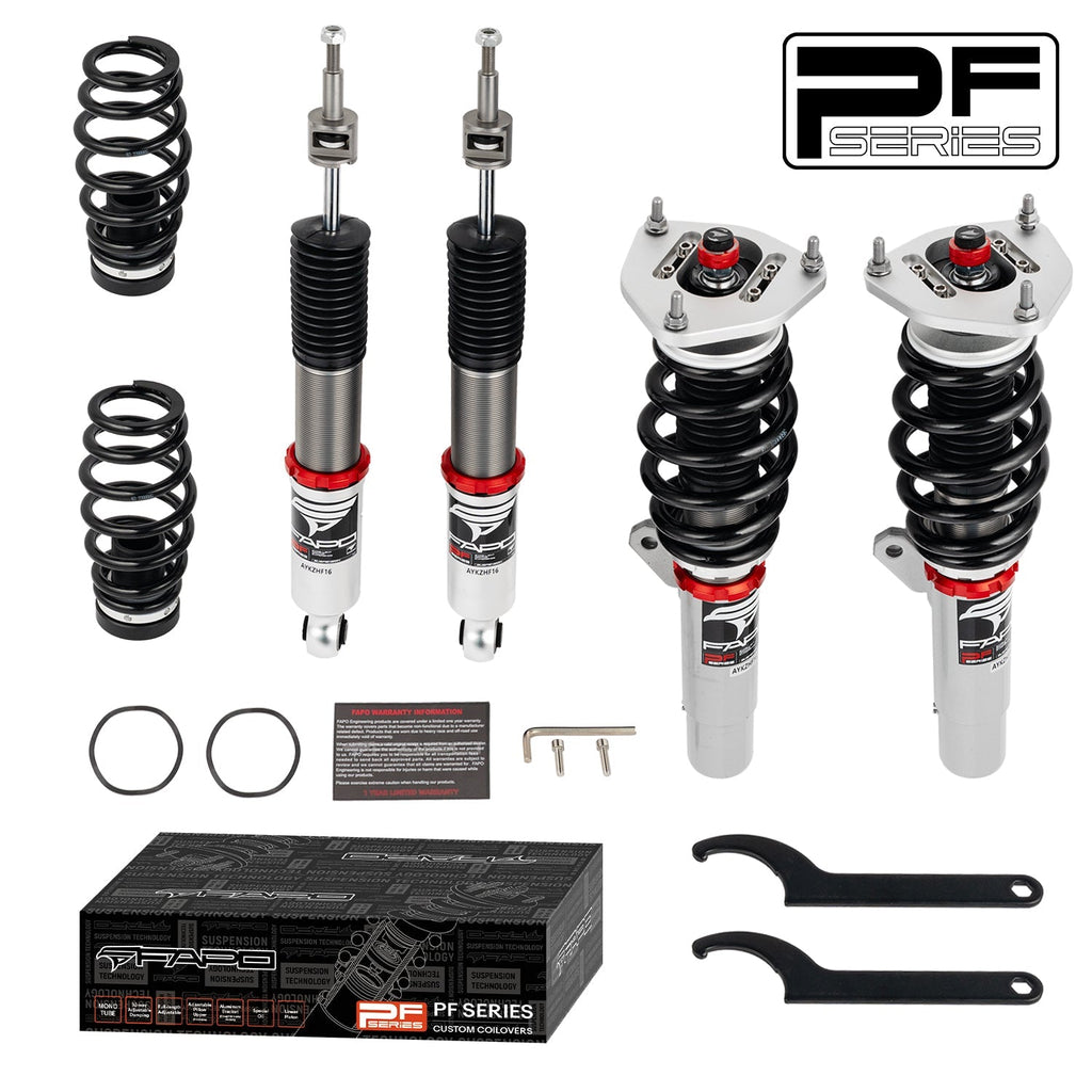 PF Custom 32-Level Damping Coilover Volkswagen R32 MK5/A5 2008 & VW Rabbit MK5 2006-2009 PF024830-CUSTOM