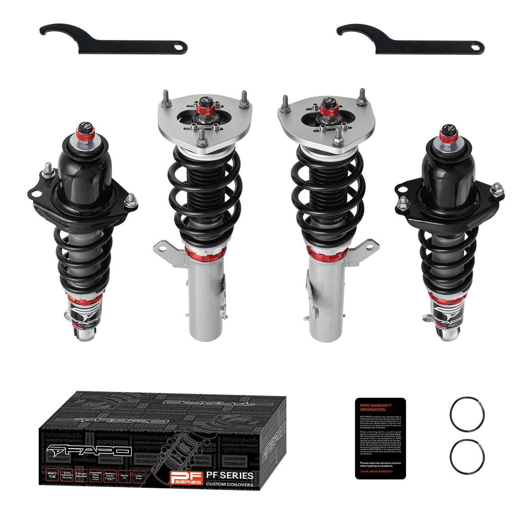 32-Level Damping Coilover for Toyota Corolla E120/E130 2003-2017, Matrix & Pontiac Vibe PF025430