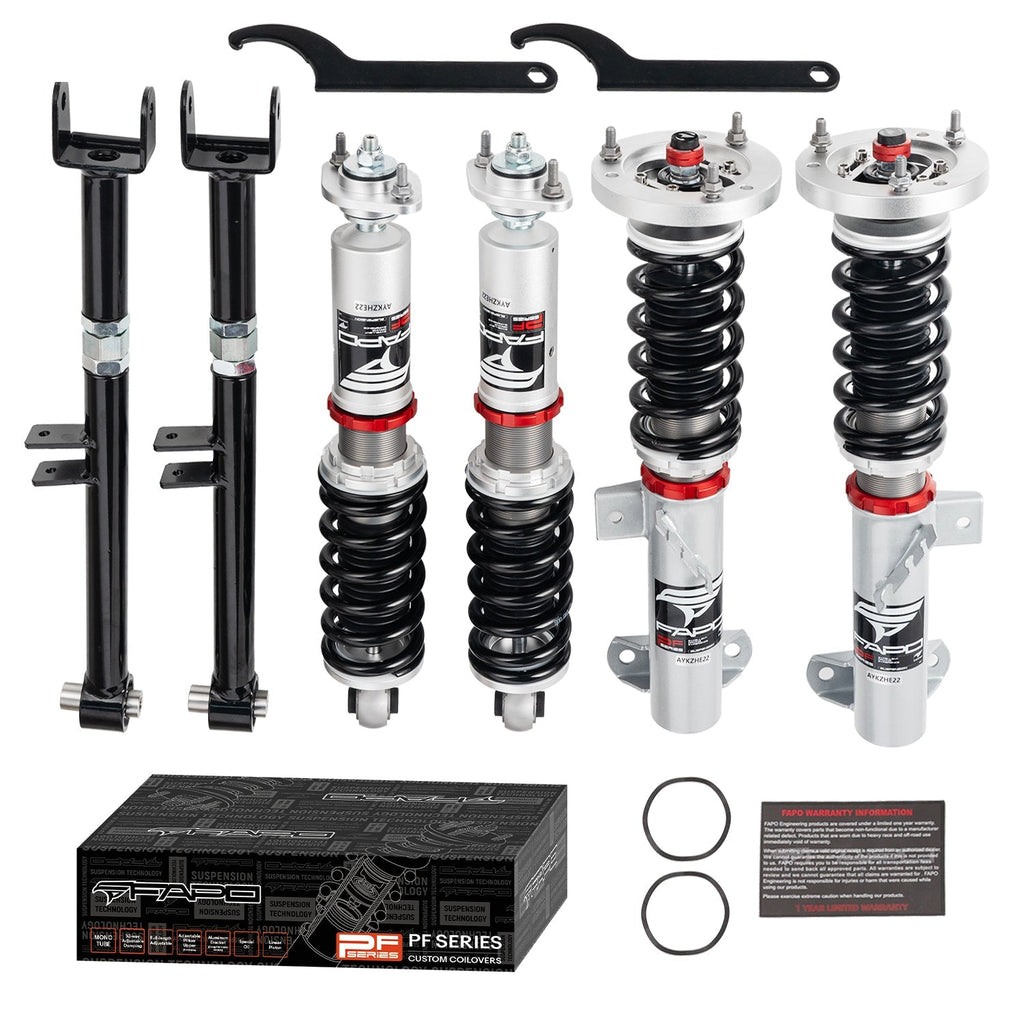 PF Custom 32-Level Damping Coilover for 1990-2000 BMW 3 Series 3rd Gen E36 (Non-M) PF026030-CUSTOM