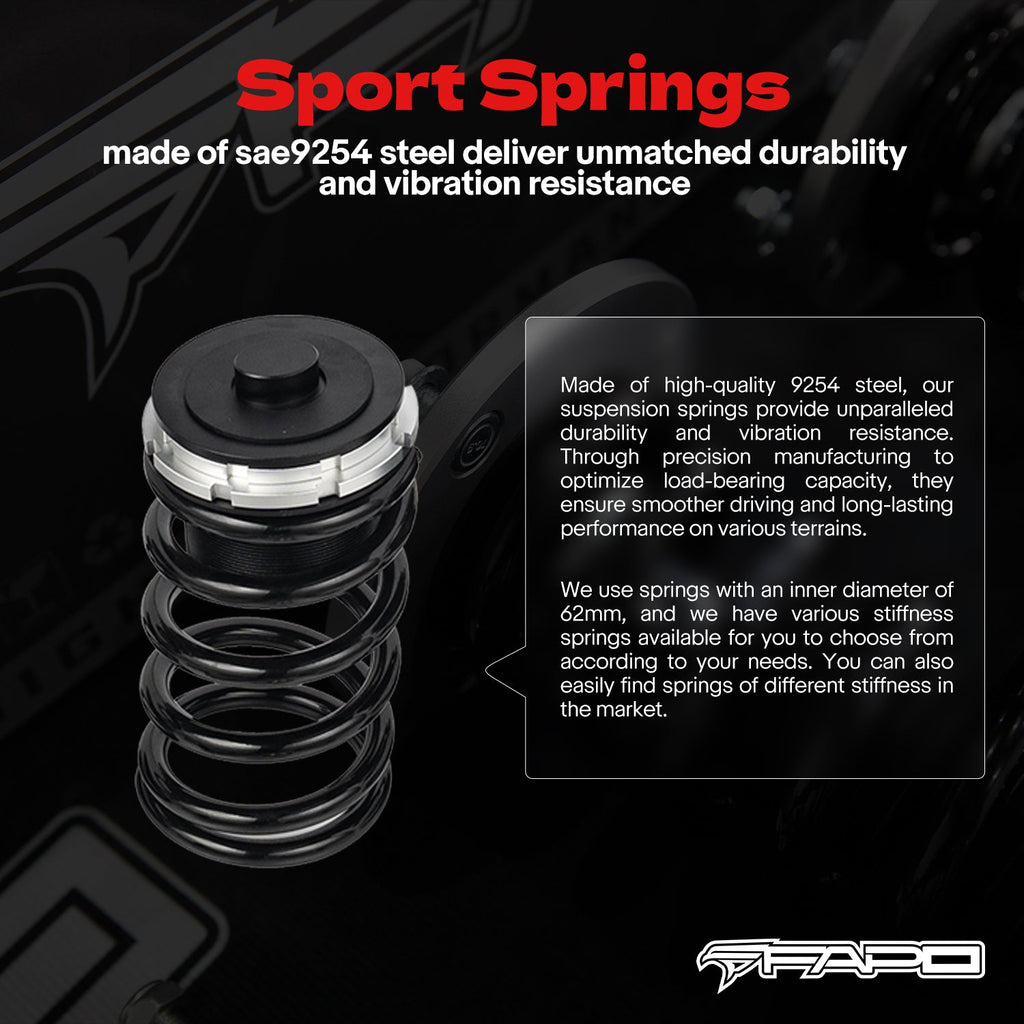 32-Way Adjustable Damping Coilovers for Volvo V60 1st Gen DE 11-18 & Volvo V60 1st Gen DE 2011-2018 PF027230