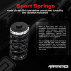 32-Way Adjustable Damping Coilovers for Volvo V60 1st Gen DE 11-18 & Volvo V60 1st Gen DE 2011-2018 PF027230
