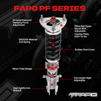 PF Custom 32-Way Adjustable Damping Coilover for Ford Mustang 6th Gen 2.3T/5.0L (without electronic damping) S550 2015-2023 PF027430-CUSTOM