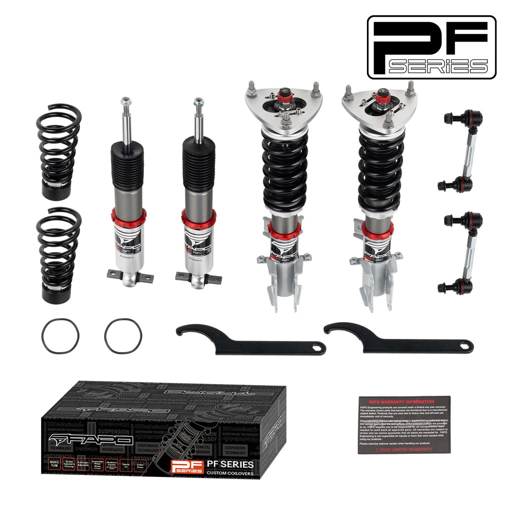 32-Way Adjustable Damping Coilover for Ford Mustang 6th Gen 2.3T/5.0L (without electronic damping) S550 2015-2023 PF027430