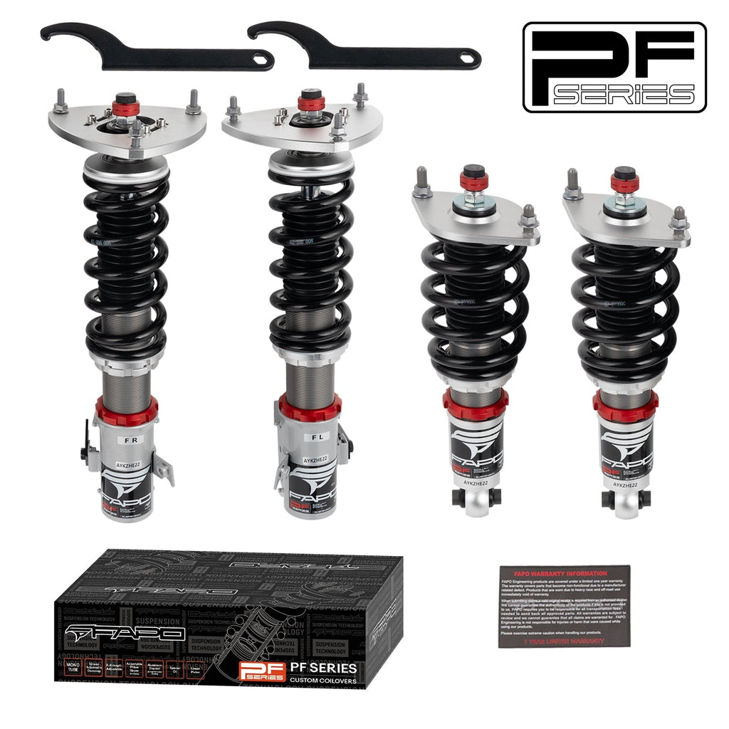 PF Custom 32-Level Damping Coilover For Subaru WRX / WRX STI 1st Gen VA1 / VA2 2014-2021 PF030130-CUSTOM