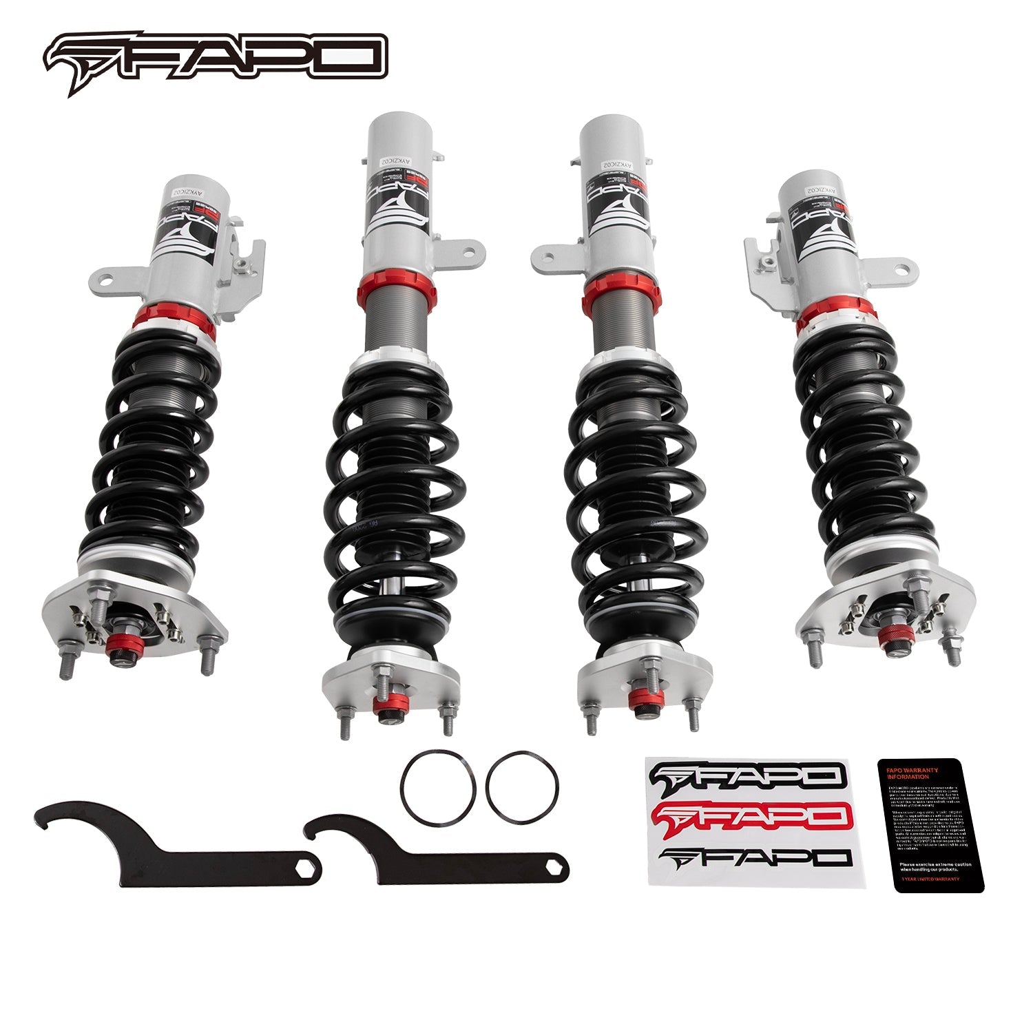 32-Level Adjustable Coilovers for 1996-2002 Toyota Camry 4th Gen SXV20 MCV20 PF035530