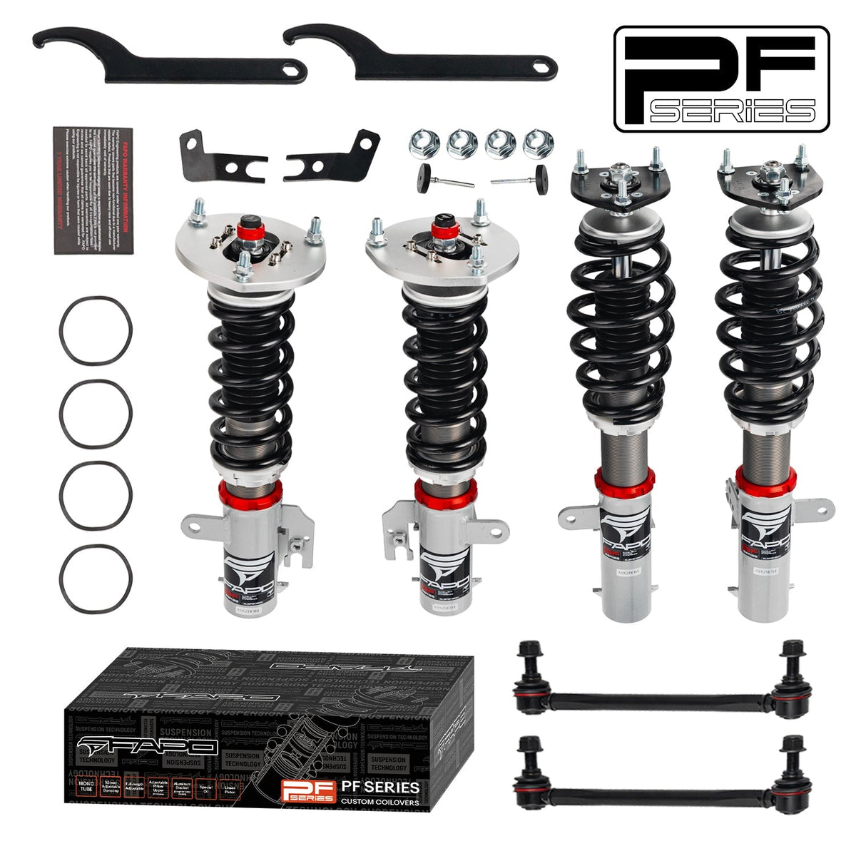 PF Custom 32-Level Damping Coilover For Toyota Avalon 3rd Gen XX30 2005-2012 PF035830-CUSTOM