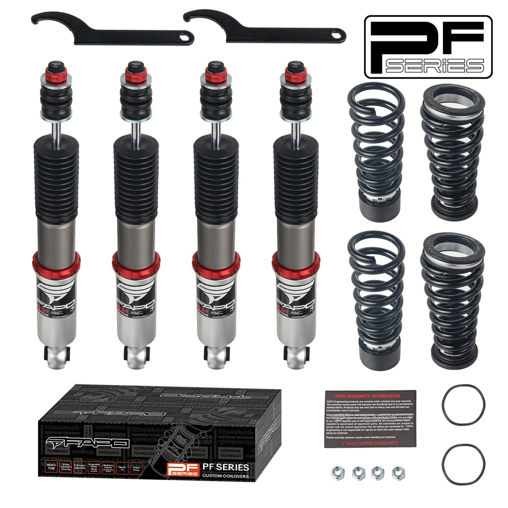 32-Level Damping Coilover for 1993-2003 Mercedes-Benz W202 / W210 / C208 – C-Class CLK E-Class PF036830
