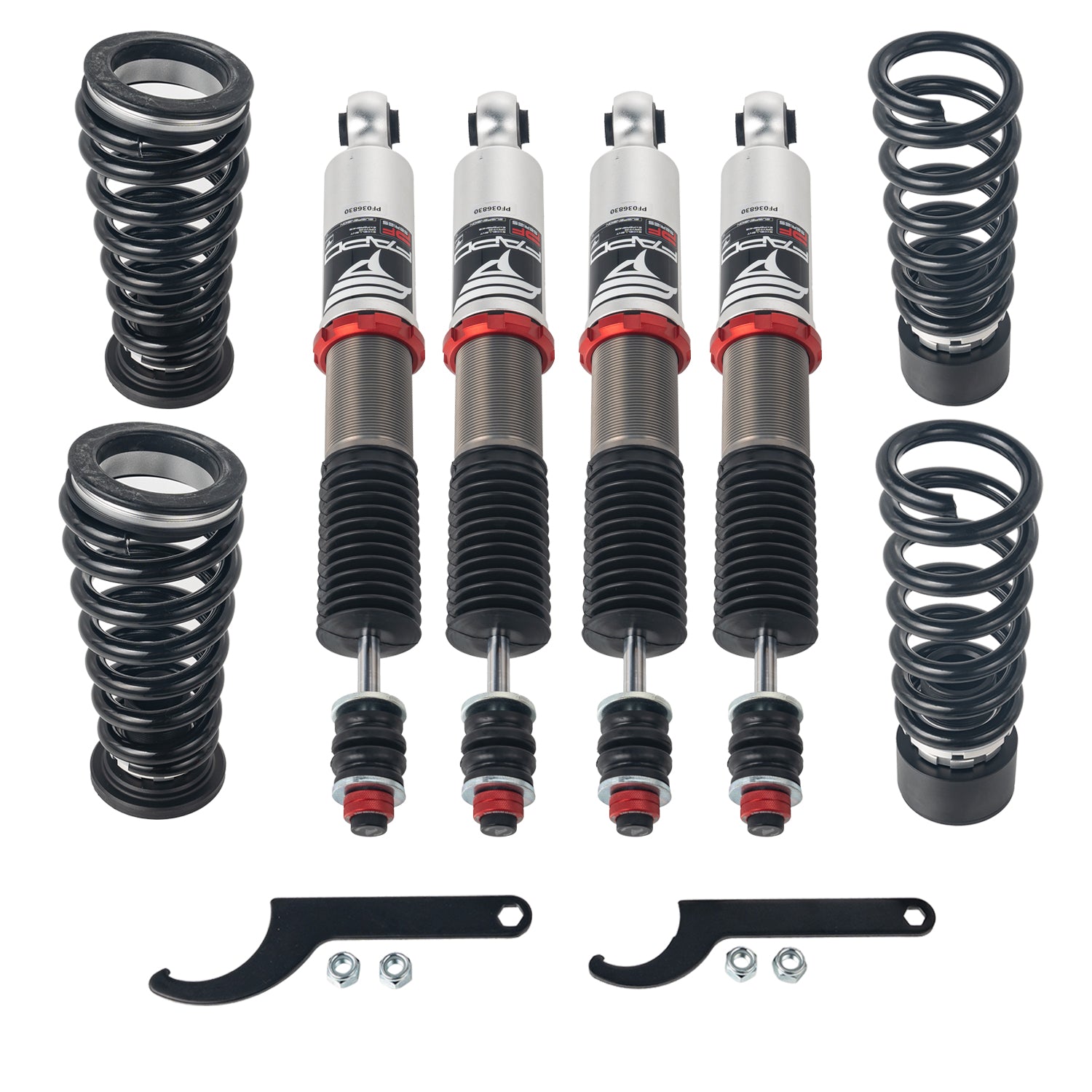 32-Level Damping Coilover for 1993-2003 Mercedes-Benz W202 / W210 / C208 – C-Class CLK E-Class PF036830