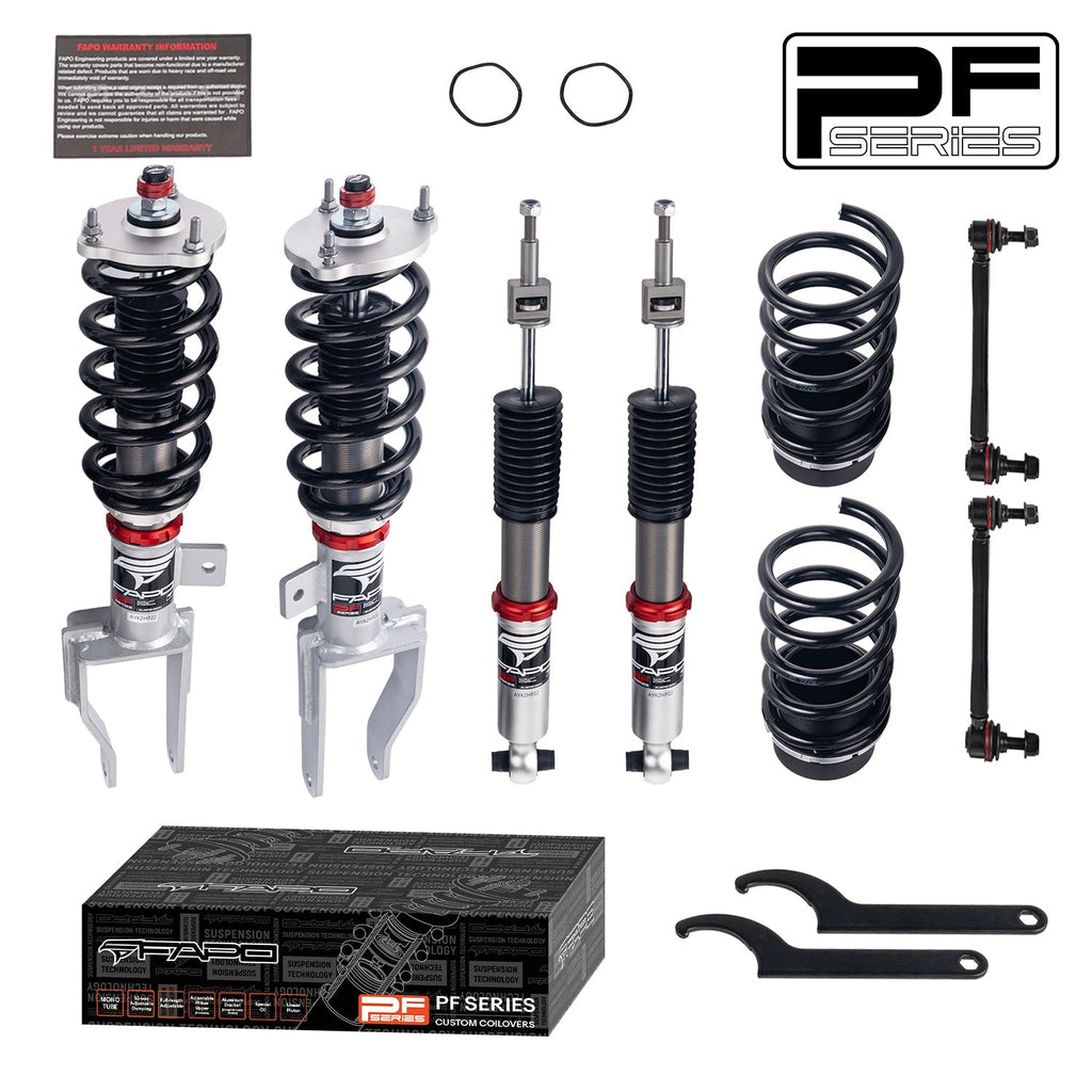 PF Custom 32-Level Damping Coilover For Tesla Model 3 4WD 2017+ PF039830-CUSTOM