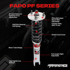 PF Custom 32-Way Adjustable Damping Coilover for Mercedes-Benz C-Class 4th Gen 2WD W205/S205/C205/A205 2014-2021 PF056330-CUSTOM