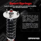 PF Custom 32-Way Adjustable Damping Coilover for Mercedes-Benz C-Class 4th Gen 2WD W205/S205/C205/A205 2014-2021 PF056330-CUSTOM