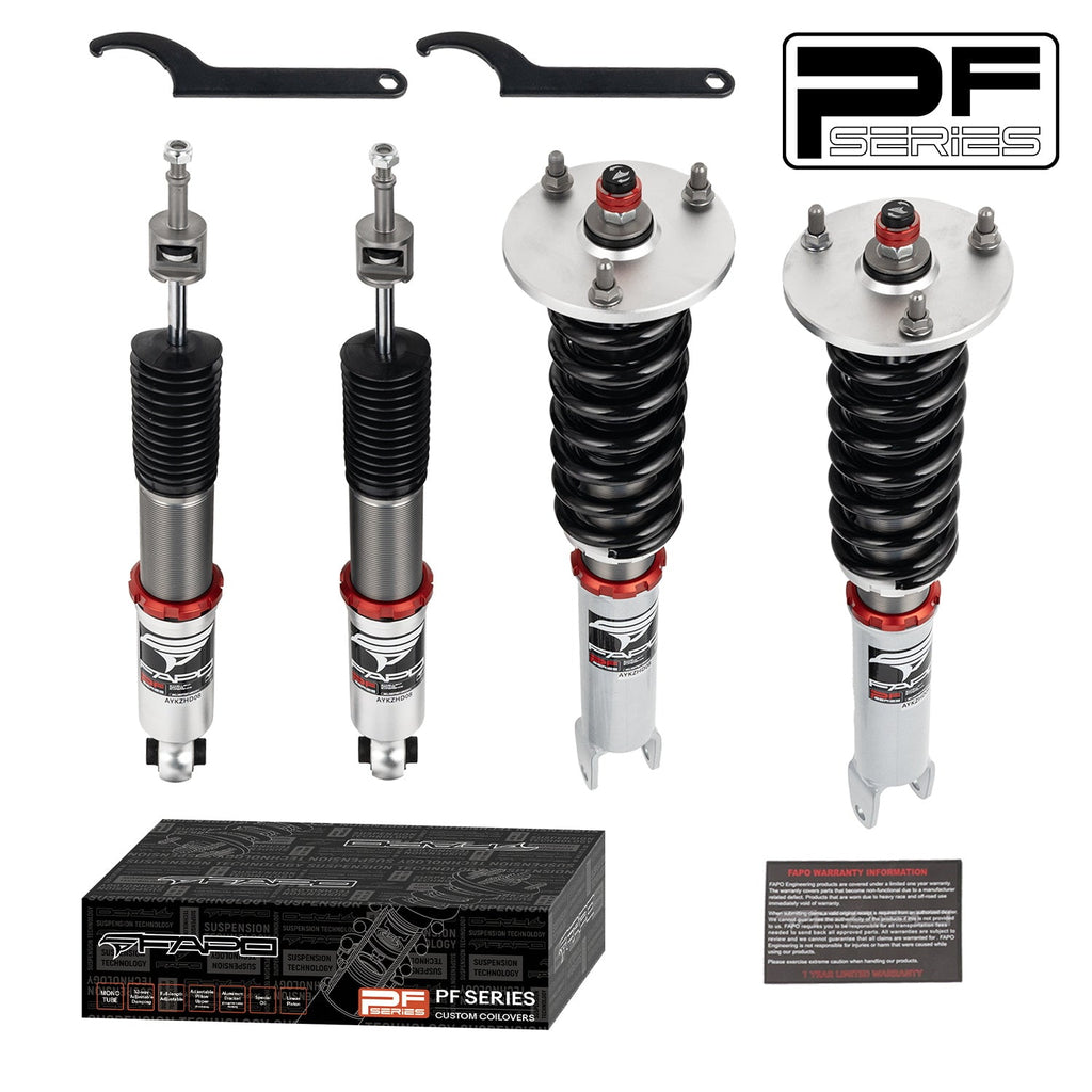 32-Way Adjustable Damping Coilover for Mercedes-Benz C-Class 4th Gen 2WD W205/S205/C205/A205 2014-2021 PF056330