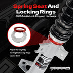 PF Custom 32-Way Adjustable Damping Coilover for Mercedes-Benz C-Class 3rd Gen RWD W204/S204 2007-2014 PF056430-CUSTOM