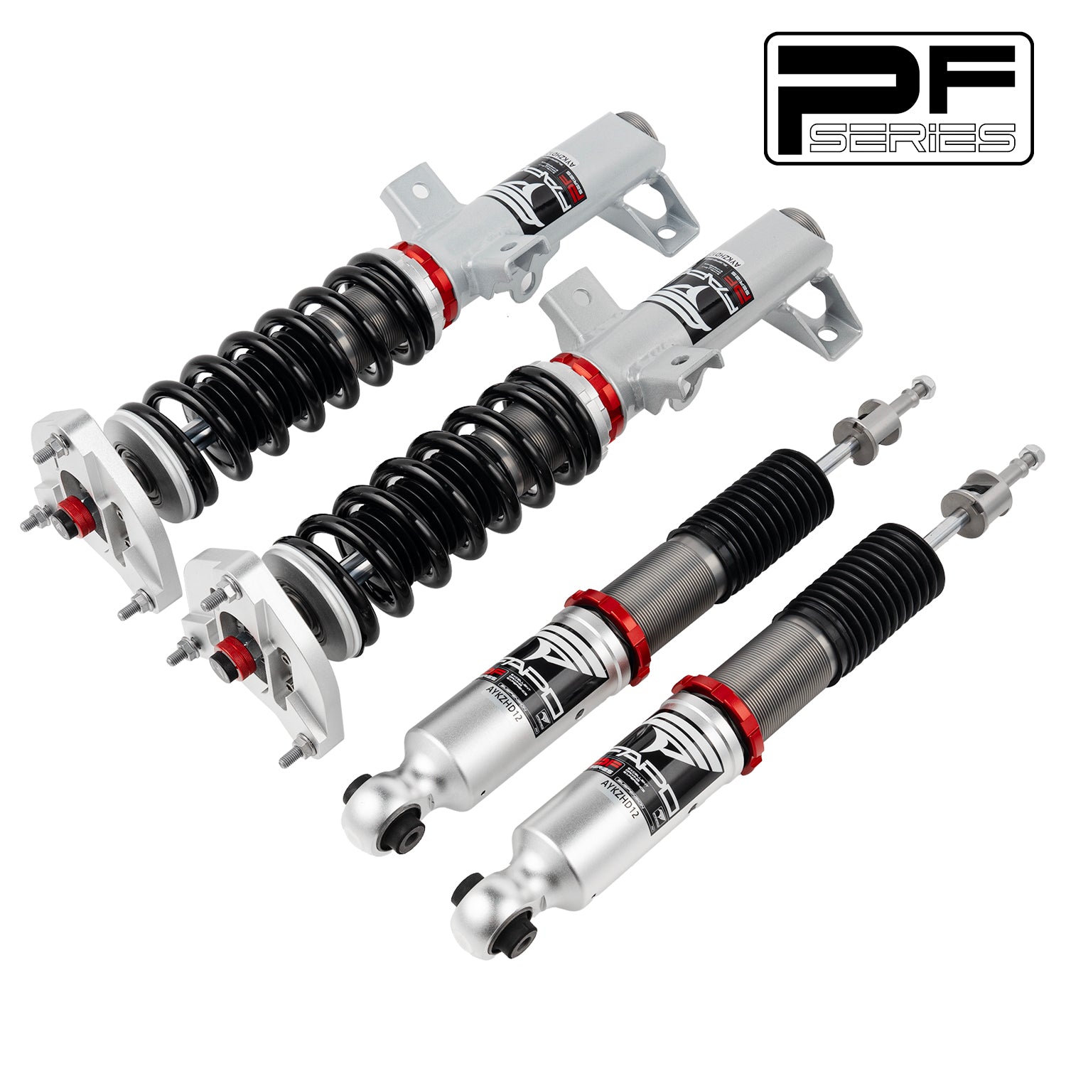 32-Way Adjustable Damping Coilover for Mercedes-Benz C-Class 3rd Gen RWD W204/S204 2007-2014 PF056430