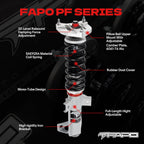 PF Custom 32-Way Adjustable Damping Coilover for Mercedes-Benz C-Class 3rd Gen RWD W204/S204 2007-2014 PF056430-CUSTOM