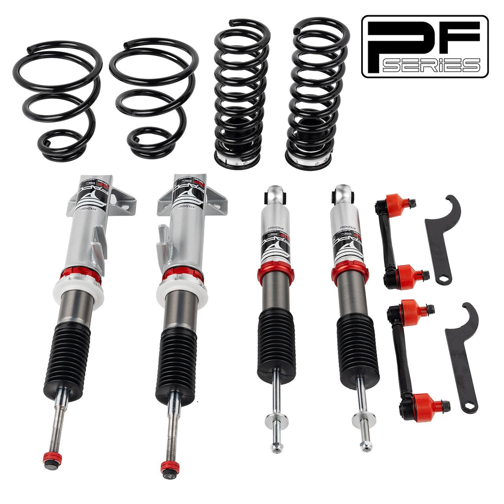 PF Custom 32-Level Damping Coilover for Mercedes-Benz C-Class 2nd Gen RWD W203 2000-2007 PF056630-CUSTOM
