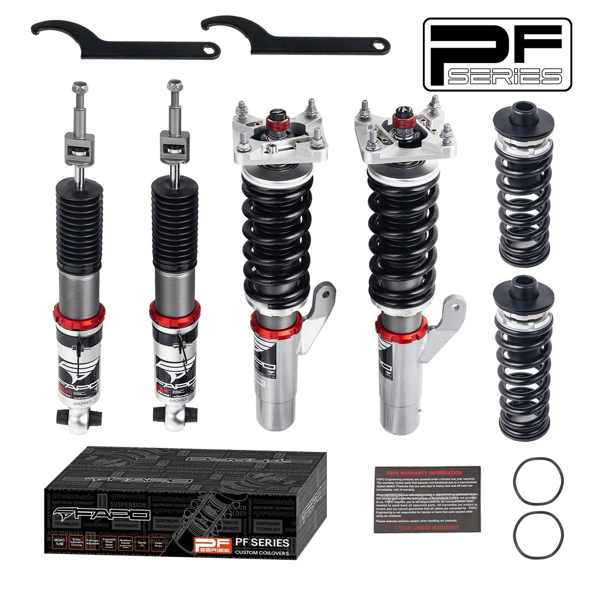 PF Custom 32-Level Damping Coilover For Toyota Supra 5th Gen J29/DB 2019+ PF066230-CUSTOM