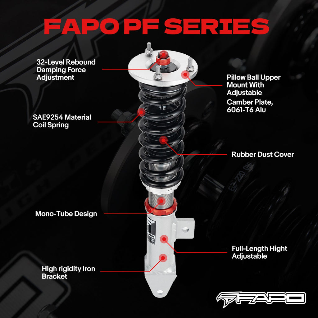 32-Level Damping Coilover for Chrysler 300C Lx 2WD 2005-2010 PF069230