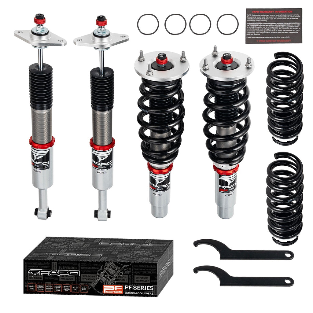 PF Custom 32-Level Damping Coilover for 2005-2023 Chrysler 300C / Dodge AWD LX/LD Platform PF069930-CUSTOM