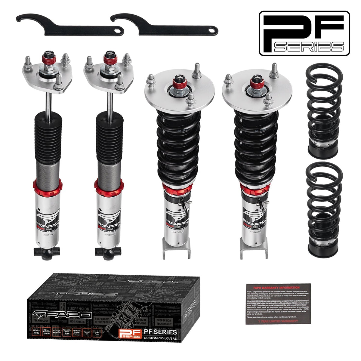 PF Custom 32-Level Damping Coilover For Lexus GS250/GS350/400H (RWD) FORKFLM L10 2011+ PF075230-CUSTOM